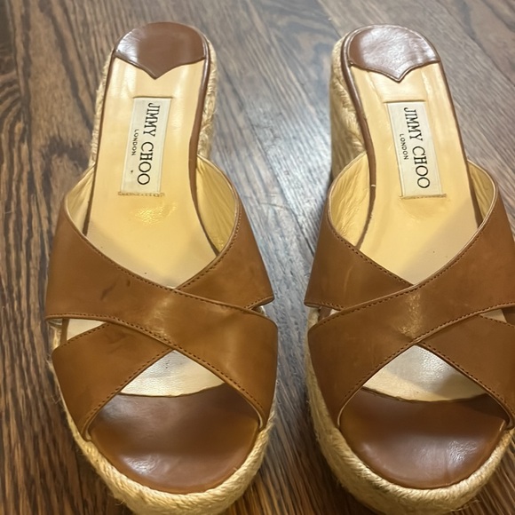 Jimmy Choo Tan Paisley Espadrilles - Picture 11 of 11